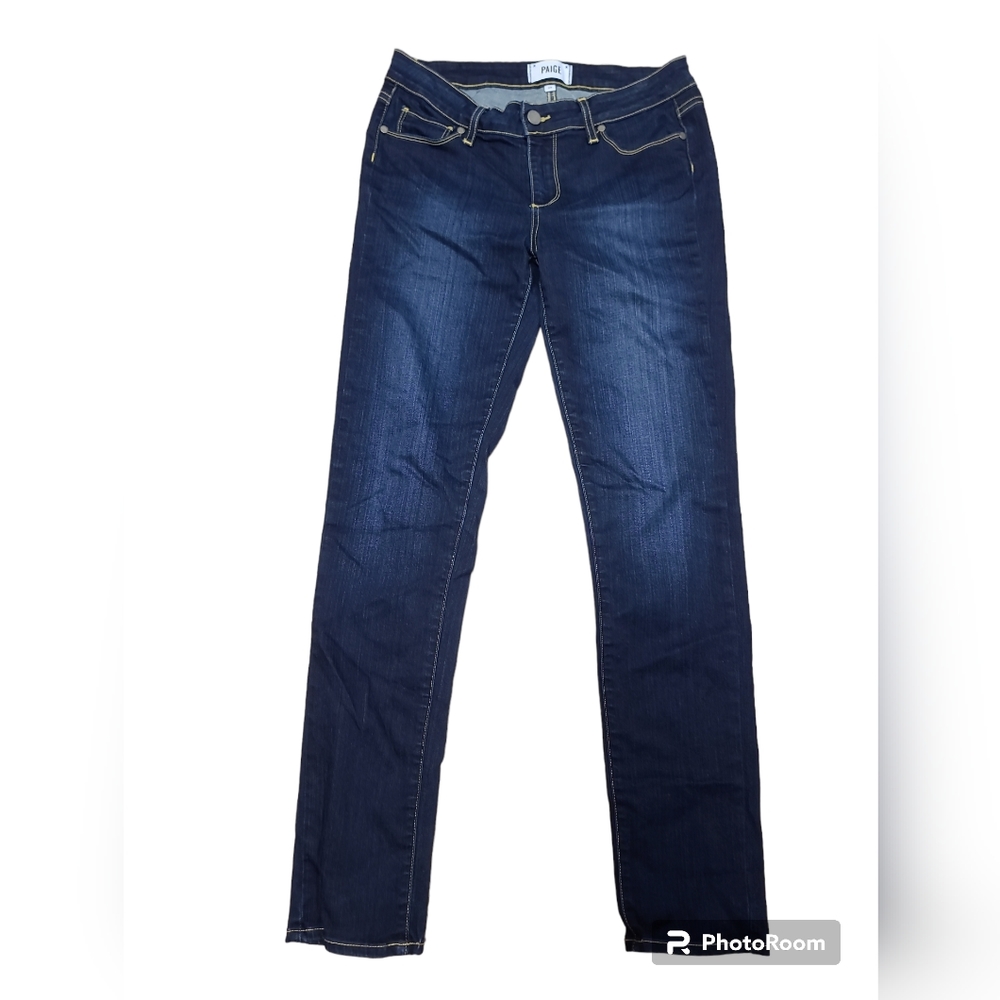 Euc Paige skyline skinny jeans